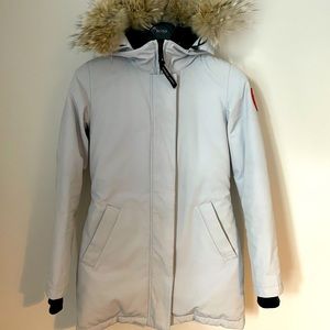 Authentic Canada Goose Victoria Parka Grey XS